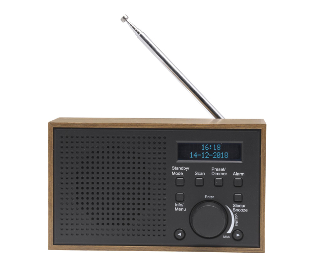 Denver Kompaktowe radio DAB+/FM Denver DAB-46 szare - 1535046 - zdjęcie 3
